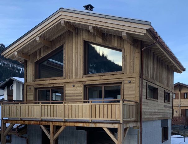 Facade Chalet Cabane Des Oursons